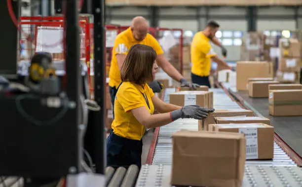 ShopProductOnline warehouse team preparing orders